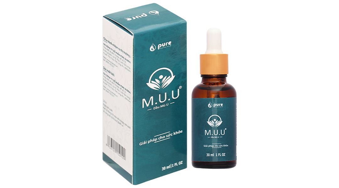 Dầu mù u M.U.U hỗ trợ làm lành vết bỏng, vết thương hở, côn trùng cắn chai 50ml - 8